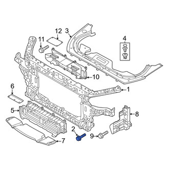 Hyundai OE - Grille Molding Bolt
