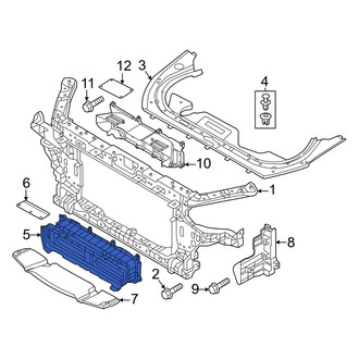 Hyundai OE - Front Radiator Shutter Assembly