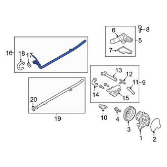 Hyundai OE - Radiator Coolant Hose O-Ring