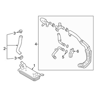 Hyundai OE - Cooling - Oil Cooler (5.0L)