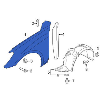 Hyundai OE - Front Right Fender