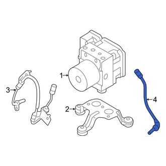 Hyundai OE - Front Left ABS Wheel Speed Sensor