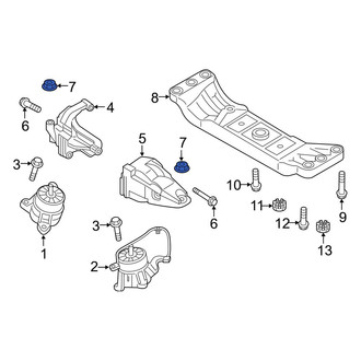 Hyundai OE - Engine Mount Nut