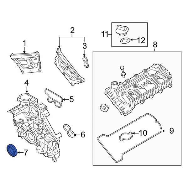 Engine Timing Cover Seal