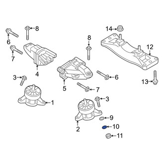 Hyundai OE - Engine Mount Washer