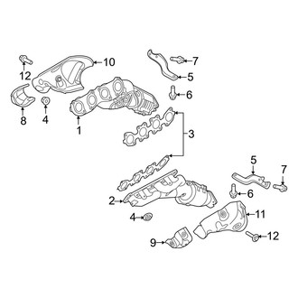 Hyundai OE - Exhaust System - Manifold (5.0L)