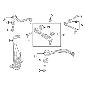 Hyundai OE - Front Suspension - Suspension Components (RWD)