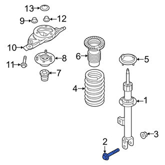 Hyundai OE - Suspension Strut Bolt