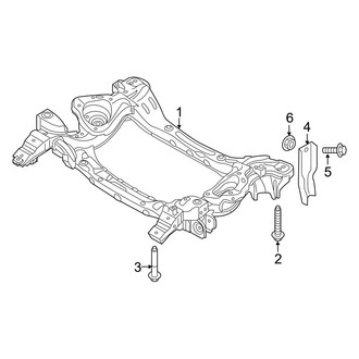 Hyundai OE - Front Suspension - Suspension Mounting (AWD)