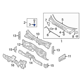 Hyundai OE - Cowl Cover Screw