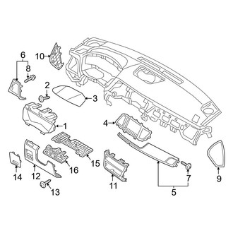 Hyundai OE - Instrument Panel Components