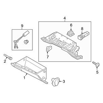 Hyundai OE - Instrument Panel - Glove Box