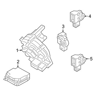 Hyundai OE - Restraint Systems - Air Bag Components (Modules & Sensors)