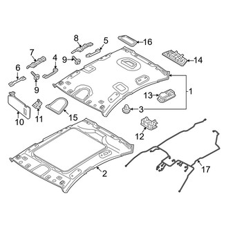 Hyundai OE - Roof - Interior Trim