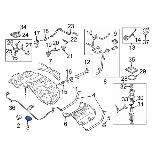 Fuel Tank Insulator