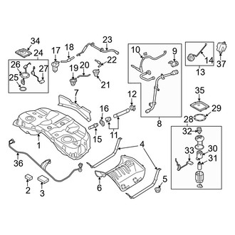 Hyundai OE - Fuel System Components