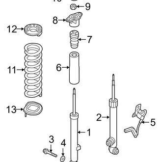 Hyundai OE - Rear Suspension - Shocks & Components