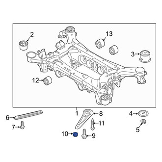 Hyundai OE - Suspension Strut Nut