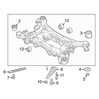 Hyundai OE - Rear Suspension - Suspension Mounting