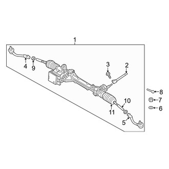 Hyundai OE - Steering Gear & Linkage (RWD)