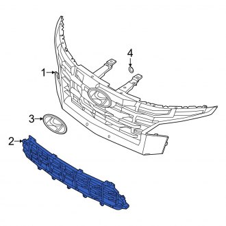 Hyundai Santa Cruz Replacement Grille Assemblies | CARiD