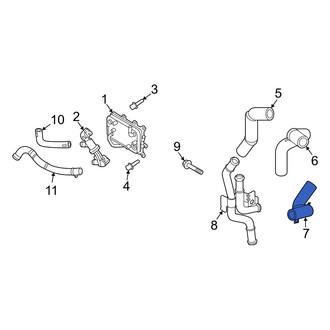 Hyundai OE - Lower Radiator Coolant Hose