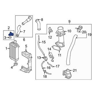 Hyundai OE - Intercooler Bracket