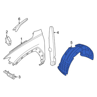 Hyundai OE - Front Right Fender Splash Shield