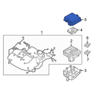 Hyundai OE - Upper Fuse Box Cover