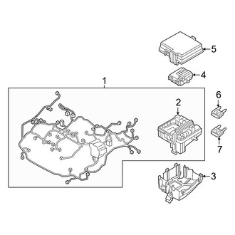 Hyundai OE - Electrical - Wiring Harness (Engine Compartment)