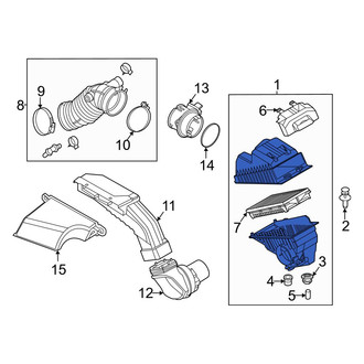 Hyundai OE - Air Filter and Housing Assembly