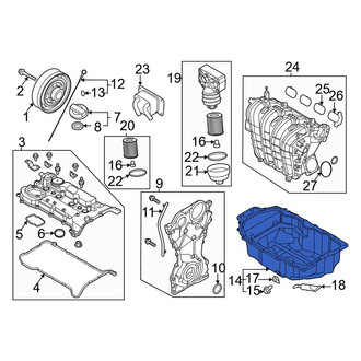 Hyundai OE - Engine Oil Pan
