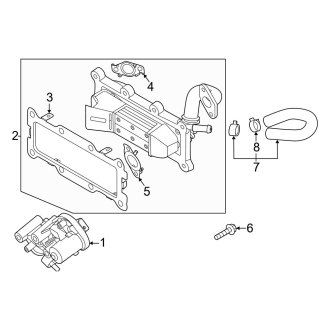 2025 Hyundai Santa Cruz EGR Valves & Parts | Sensors, Gaskets — CARiD.com