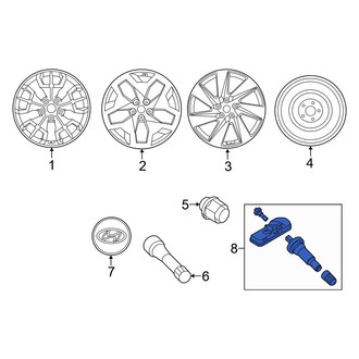 Hyundai OE - Tire Pressure Monitoring System (TPMS) Sensor