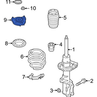 Hyundai OE - Front Suspension Strut Mount