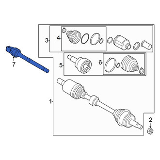 Hyundai OE - CV Intermediate Shaft