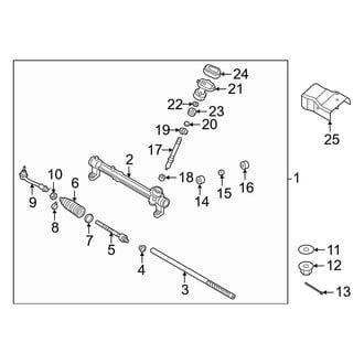 Hyundai OE - Steering Gear & Linkage