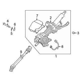 Hyundai OE - Steering Column Assembly