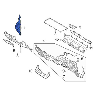Hyundai OE - Left Instrument Panel Side Cover