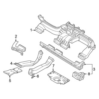 Hyundai OE - Instrument Panel - Ducts