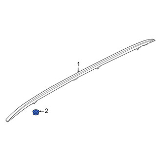 Hyundai OE - Roof Molding Nut