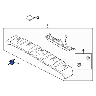 Hyundai OE - Tail Light Clip