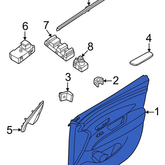 Hyundai OE - Rear Right Outer Door Outer Panel
