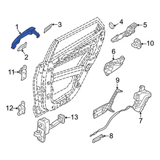 Hyundai OE - Front Right Outer Exterior Door Handle