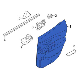 Hyundai OE - Rear Right Outer Door Outer Panel