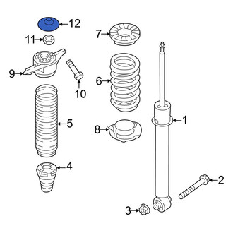 Hyundai OE - Suspension Shock Absorber Mount Cap