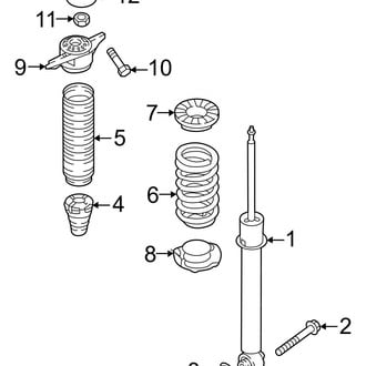 Hyundai OE - Rear Suspension - Shocks & Components (AWD)