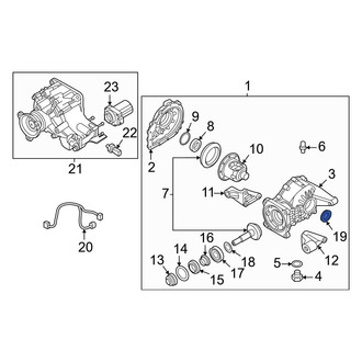 Hyundai OE - Rear Drive Axle Shaft Seal