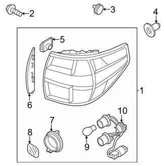 Hyundai OE - Rear Lamps - Tail Lamps (On Body)