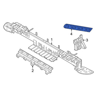 Hyundai OE - Rear Left Bumper Guide